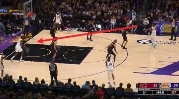 hth-仙人指路！米切尔炮弹直传撕开防线 托布篮下接球勾手命中